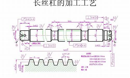 丝杠机械加工工艺(丝杠机械加工工艺有哪些)